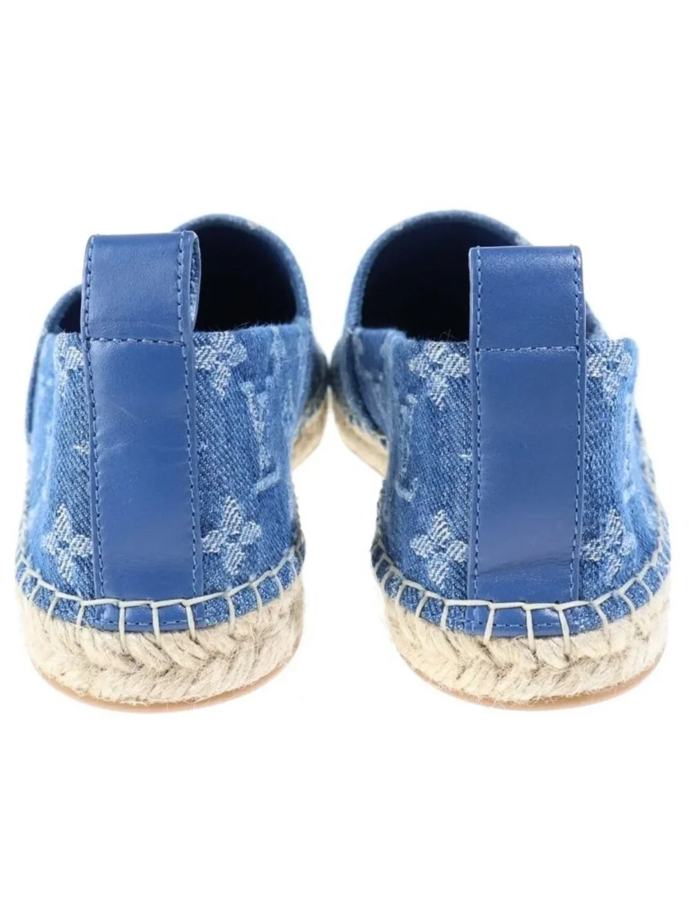 Louis Vuitton Monogram Denim Espadrilles Slip-on